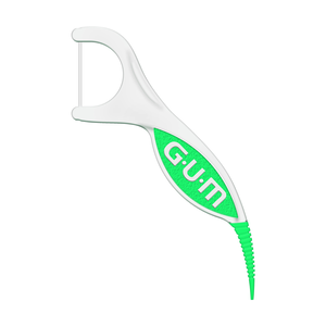 GUM Professional Clean Plus Floss Pick, 48/Box